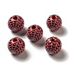 Halloween Printed Spider Webs Colored Wood European Beads X1-WOOD-K007-04E-2