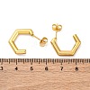 304 Stainless Steel Stud Earrings for Women EJEW-L296-033G-01-5