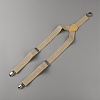 Adjustable Polyester Y-Shaped Heavy Duty Suspenders AJEW-WH0307-23C-2