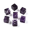 Natural Amethyst European Beads G-N345-07A-06-1