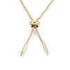 Adjustable Brass Slider Bracelets Making KK-T059-01G-NF-3