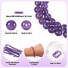 1 Strand Natural Amethyst Round Bead Strands G-TA0002-47-4