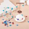 Handmade Millefiori Glass Beads LK-CD0001-002-6
