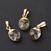 Natural & Synthetic Gemstone Charms G-D478-01LG-3