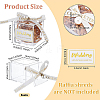 Square Transparent Acrylic Candy Gift Boxes CON-WH0088-15B-2