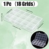 1Pc Polypropylene(PP) Bead Storage Containers CON-DJ0001-48-2