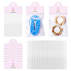 100Pcs Rectangle Clear Polypropylene Cellophane Bags CDIS-TA0001-40B-3