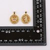 Plating Brass Micro Pave Clear Cubic Zirconia Pendant KK-SZ0001-91A-8