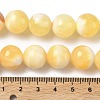 Natural Yellow Jade Beads Strands G-F818-A03-14mm-4
