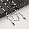 Brass Figaro Chains Necklaces for Women NJEW-D302-29P-1