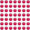 800Pcs Transparent Plastic Beads KY-SP0001-52C-6
