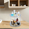 2-Tier Multifunctional Rotating Desktop Plastic Storage Rack ODIS-WH0709-255A-5