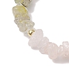 Leo Guardian Gemstone Stretch Bracelets BJEW-JB11108-07-3