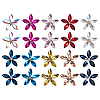 20Pcs 10 Styles Golden Tone Alloy Cabochons FIND-FH0016-88-1