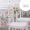 2Pcs Rectangle Acrylic Table Reserved Signs AJEW-GA0009-50-5
