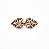 Eco-Friendly Zinc Alloy Hook Clasps PALLOY-WH0031-01R-1