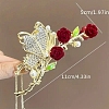 Metal Rhinestone Claw Hair Clips PW-WG3B1B1-01-5