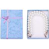 Acrylic Imitation Pearl Beads Bag Handle FIND-PH0015-64-8