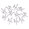 Tarnish Resistant 201 Stainless Steel Charms STAS-R105-H-2