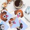 DIY Dog Bookmark Diamond Painting Kit PW-WG0A0C7-01-4