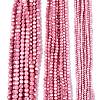 Anti-Tarnish Electroplate Glass Beads Strands EGLA-ZX010-4mm-03-2