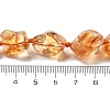 Natural Citrine Beads Strands G-C179-C04-01-5