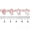 Cherry Quartz Glass Beads Strands G-Q167-A02-02-4