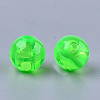 Transparent Plastic Beads X-KY-T005-6mm-636-2