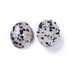 Natural Dalmatian Jasper Cabochons G-L511-C-02-2