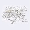 925 Sterling Silver Saw Cut Open Jump Rings STER-F036-02S-0.8x6mm-1