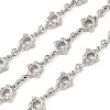 Alloy Flower Link Chains LCHA-L002-03P-1