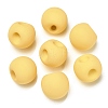 Rubberized Acrylic Beads OACR-G012-05B-1