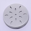 Aluminium Hollow Candle Lids AJEW-WH0126-32B-1