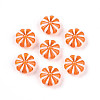Transparent Acrylic Beads TACR-T028-46-1