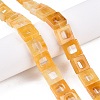 Natural Topaz Jade Beads Strands G-N342-100-4
