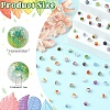 141Pcs 3 Bags Cat Eye Beads CE-YW0001-02A-3