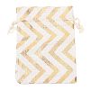 Christmas Theme Cotton Fabric Cloth Bag X-ABAG-H104-B05-2