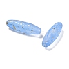 Frosted Glass Beads FGLA-L001-001H-2