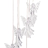 LED Solar Powered Angel Wind Chime HJEW-I009-03-4