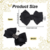 Polyester Shoe Buckle Clips FIND-WH0148-708-2