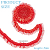 Polyester Wrinkle Lace Ribbon OCOR-WR0001-94B-2