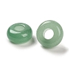 Natural Green Aventurine European Beads X-G-R488-02C-3