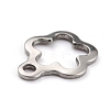 Non-Tarnish 304 Stainless Steel Charms STAS-F266-03P-3