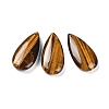 Natural Tiger Eye Pendants G-F731-04J-1