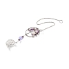 Amethyst Pendant Decoration LS-AJEW-P098-04P-1