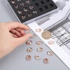 Pointed Back Glass Rhinestone Cabochons RGLA-OC0001-03D-5