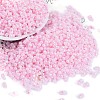 Opaque Colours Luster Glass Seed Beads SEED-K010-04G-1