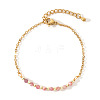 Bohemian Natural Strawberry Quartz Link Bracelets for Women QH7010-5-1