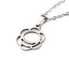 Non-Tarnish Stainless Steel Pendants Necklaces LS-NJEW-K267-01G-P-1