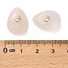 Natural Rose Quartz Pendants G-K371-03J-3